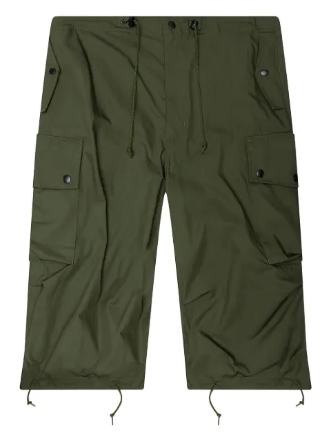 Needles cargo-pocket drawstring shorts