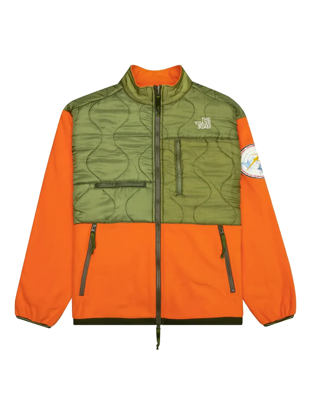 Readymade quilted fleece jacket - オレンジ Readymade quilted fleece jacket - オレンジ