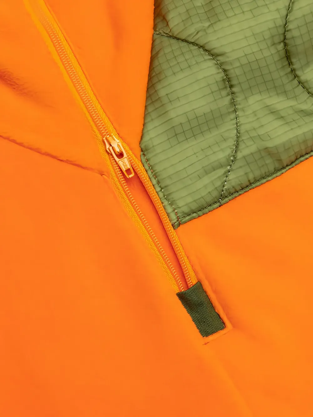 Readymade Fleece gewatteerd jack Oranje