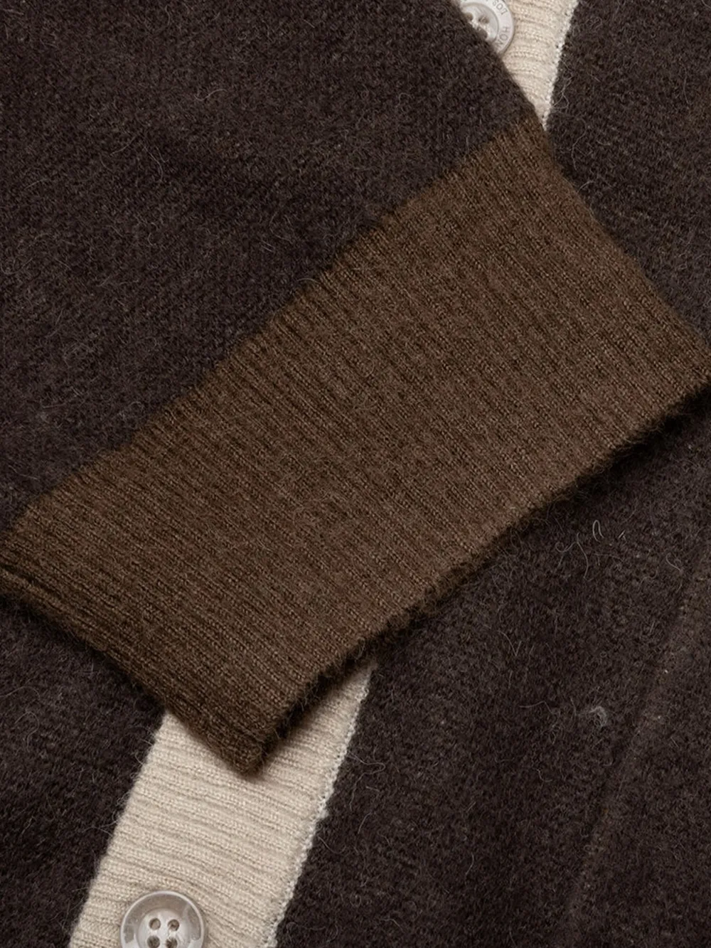 Honor The Gift Wollen vest Bruin