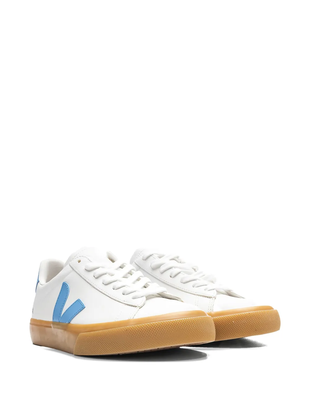 VEJA Campo leather logo sneakers White