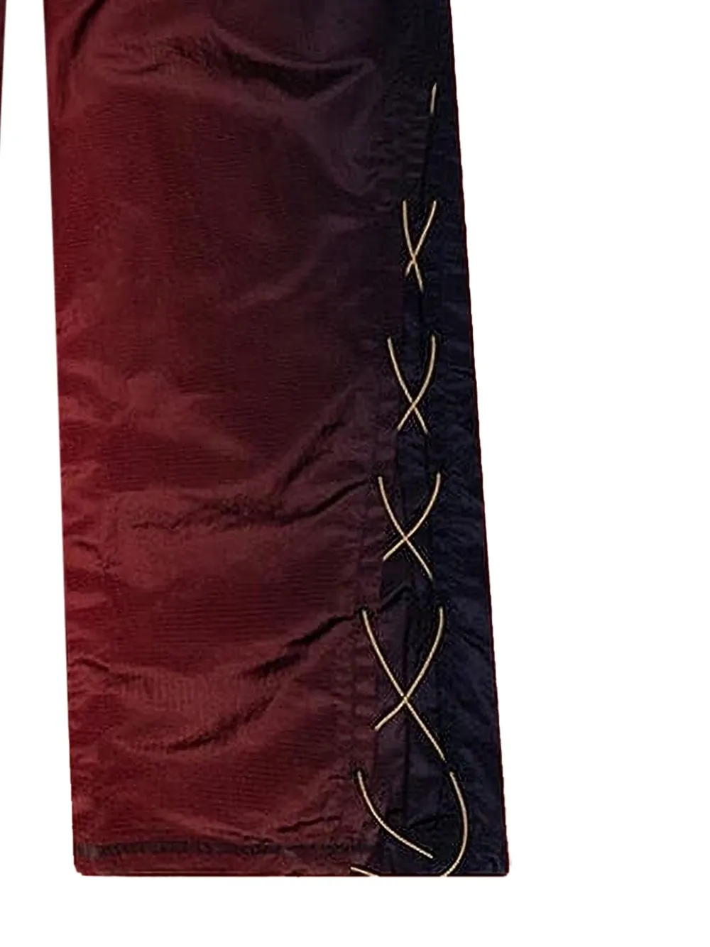 PUMA Broek met logoprint Rood