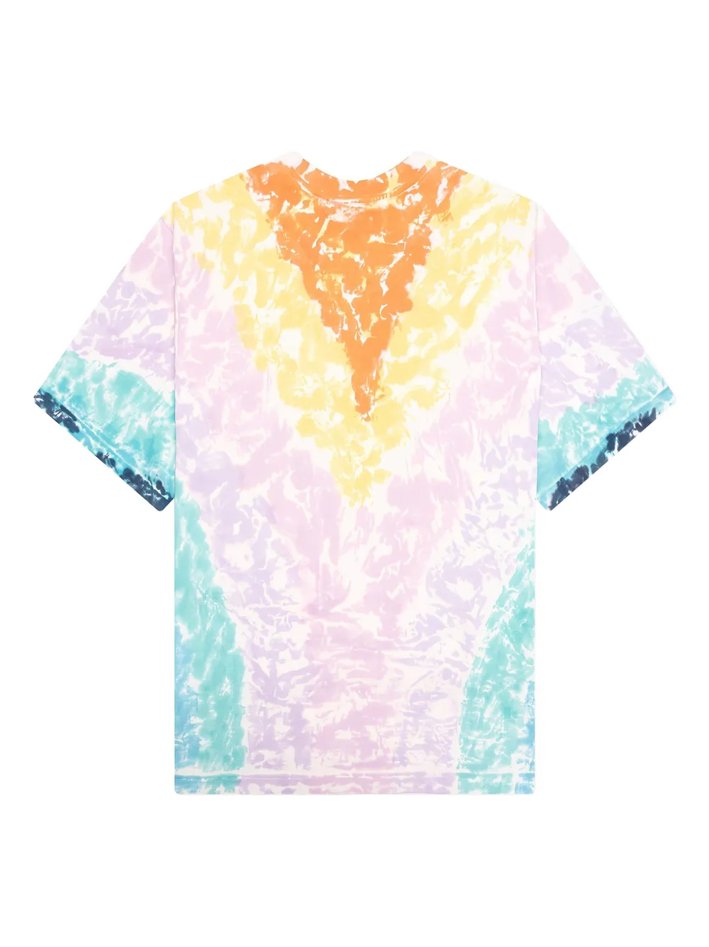Casablanca Surf Trip T-shirt met tie-dye print Paars