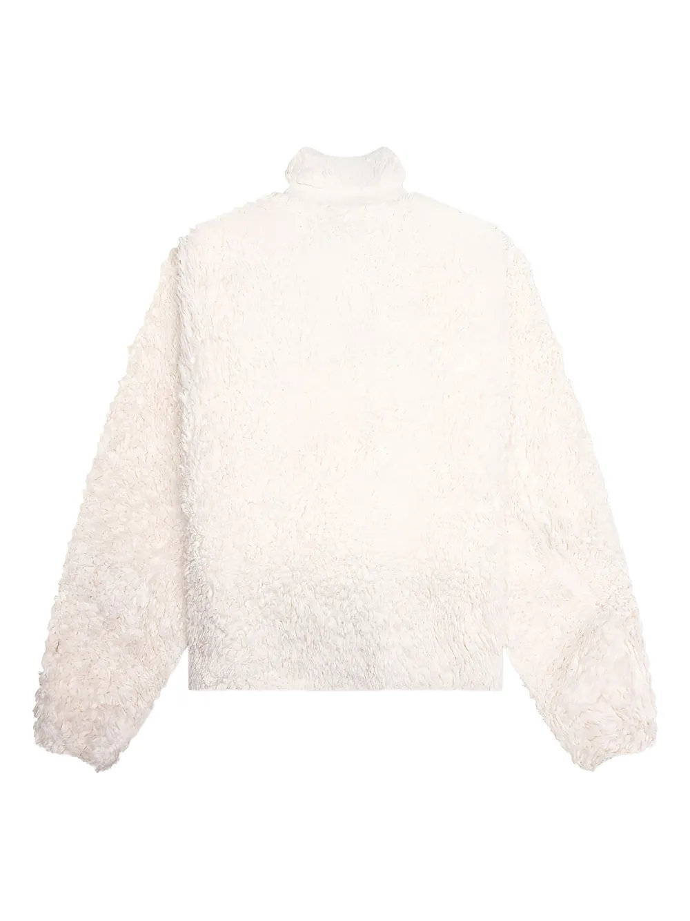 Jil Sander Fleece Zip-fastening Jacket In Neutral