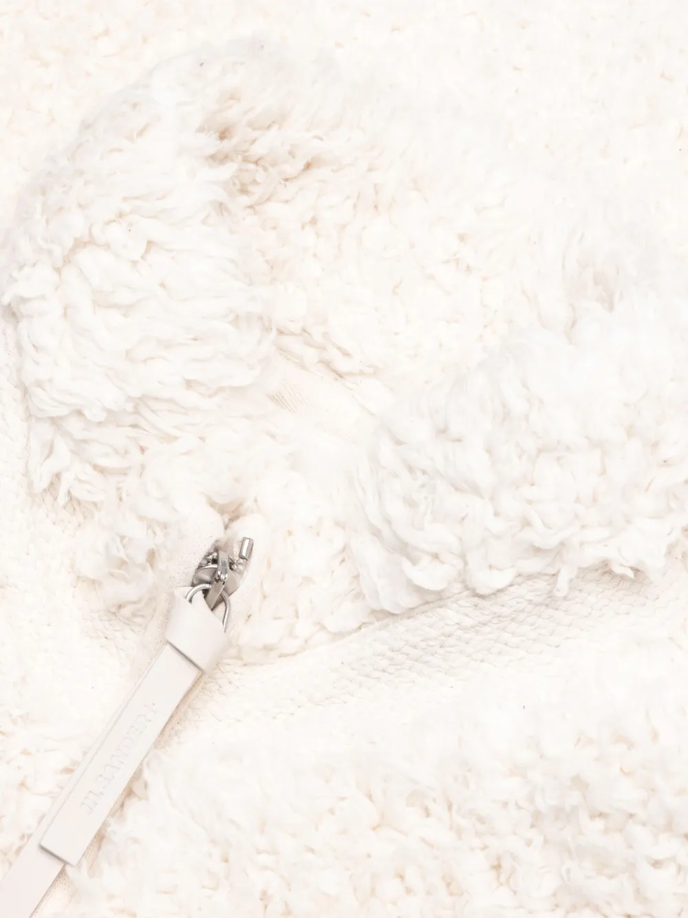 Jil Sander Fleece Zip-fastening Jacket In Neutral