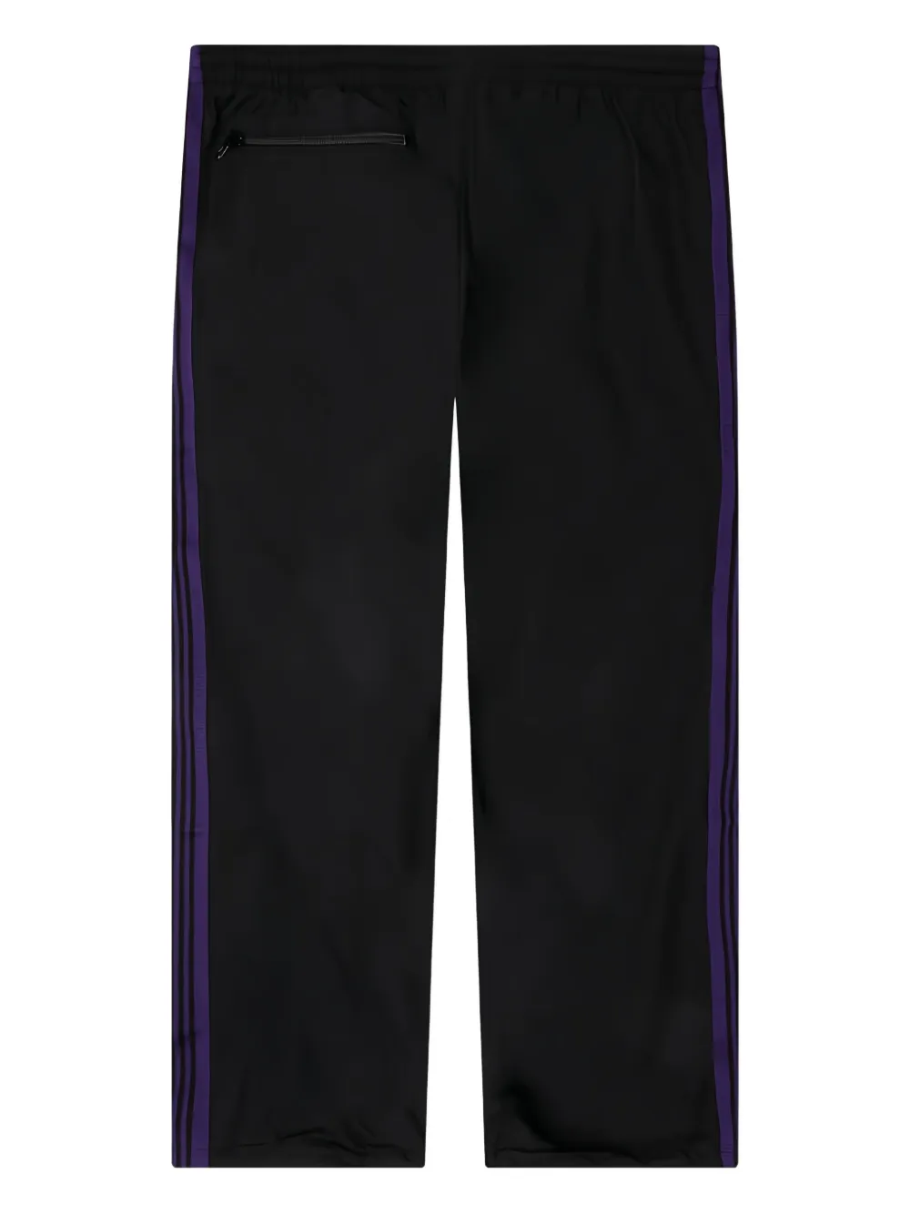 Needles Trainingsbroek met zijstreep Zwart