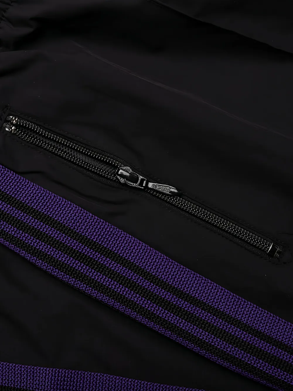 Needles Trainingsbroek met zijstreep Zwart
