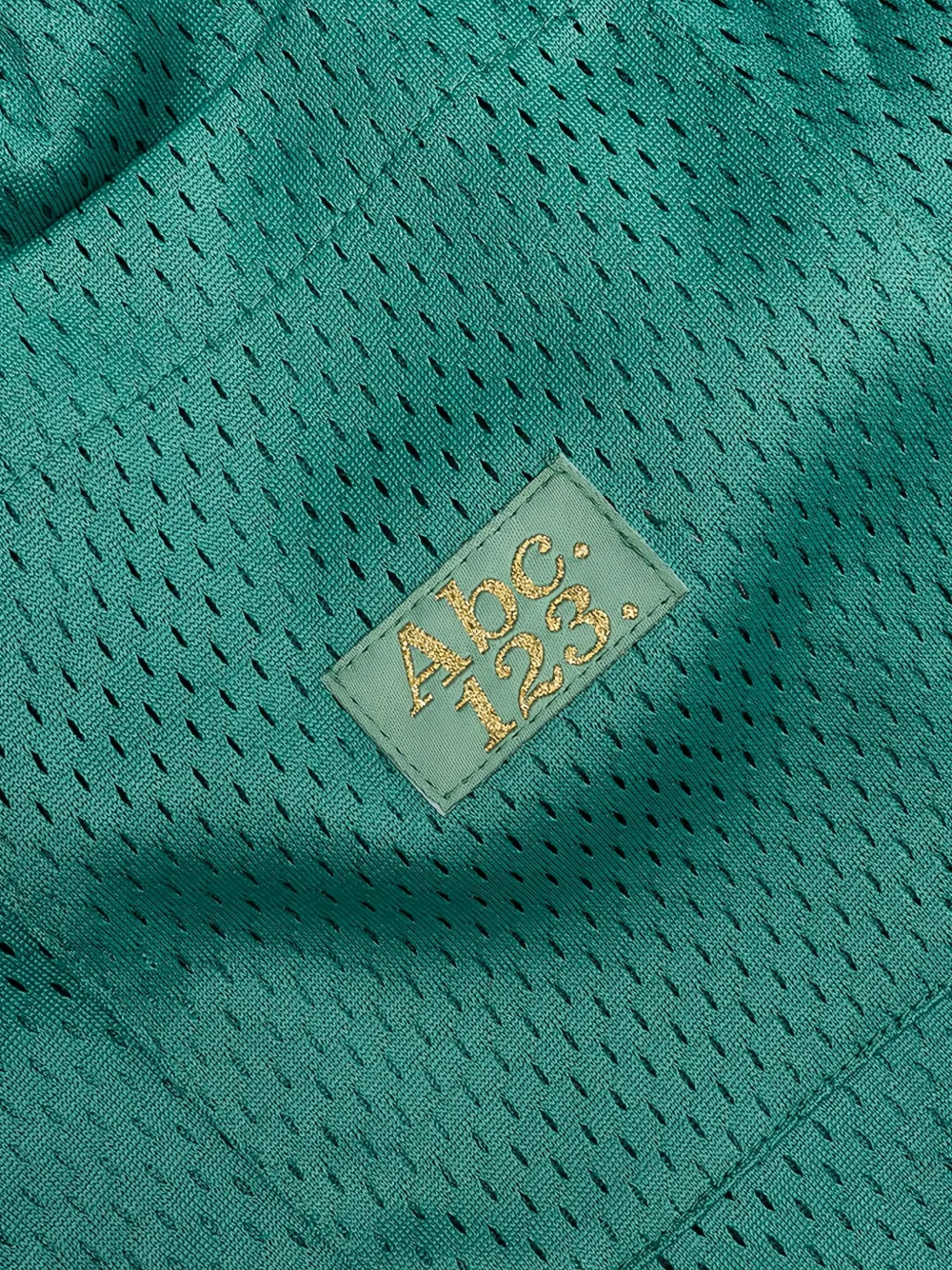 Advisory Board Crystals Mesh shorts met trekkoord Groen