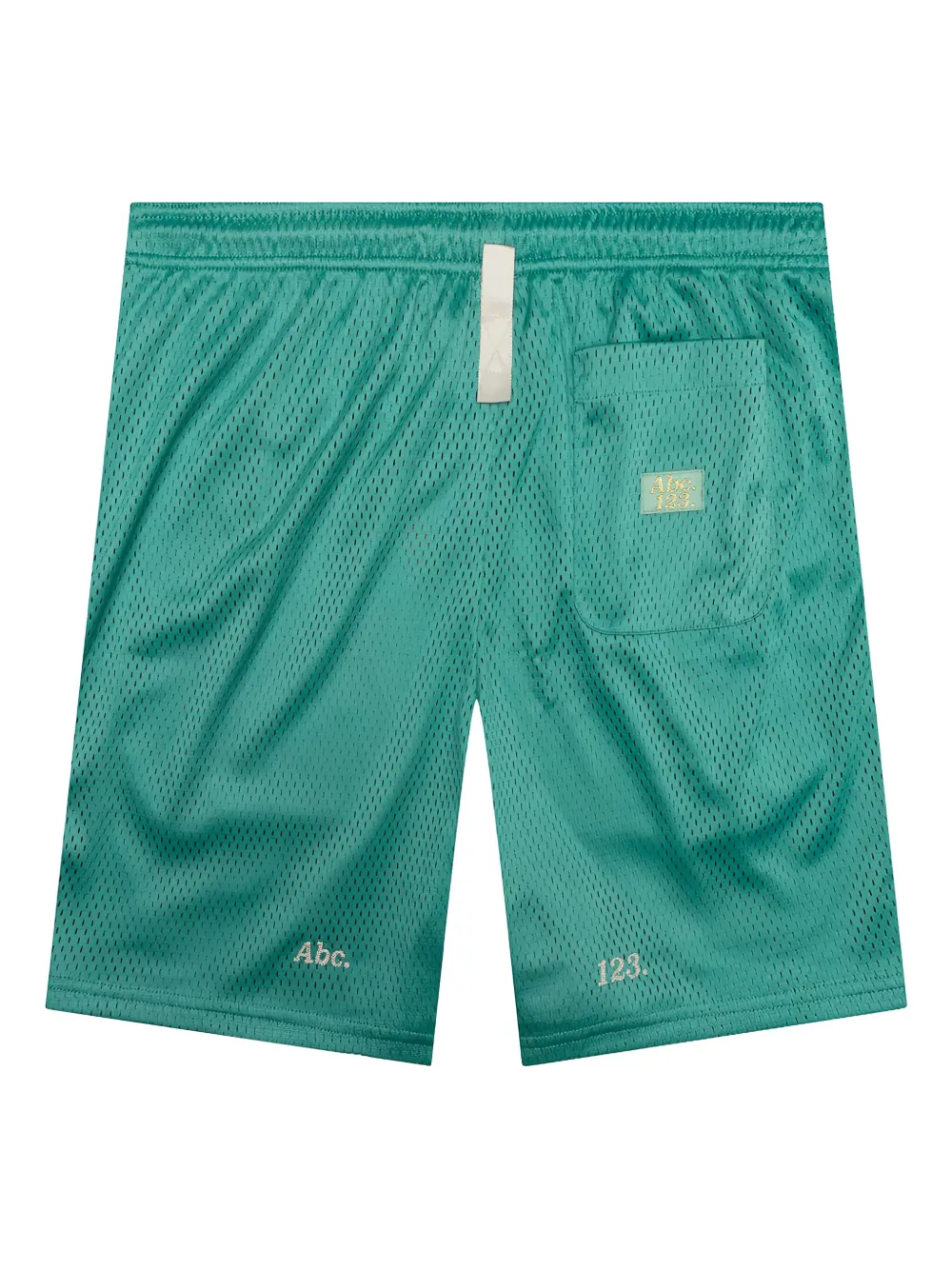 Advisory Board Crystals Mesh shorts met trekkoord Groen