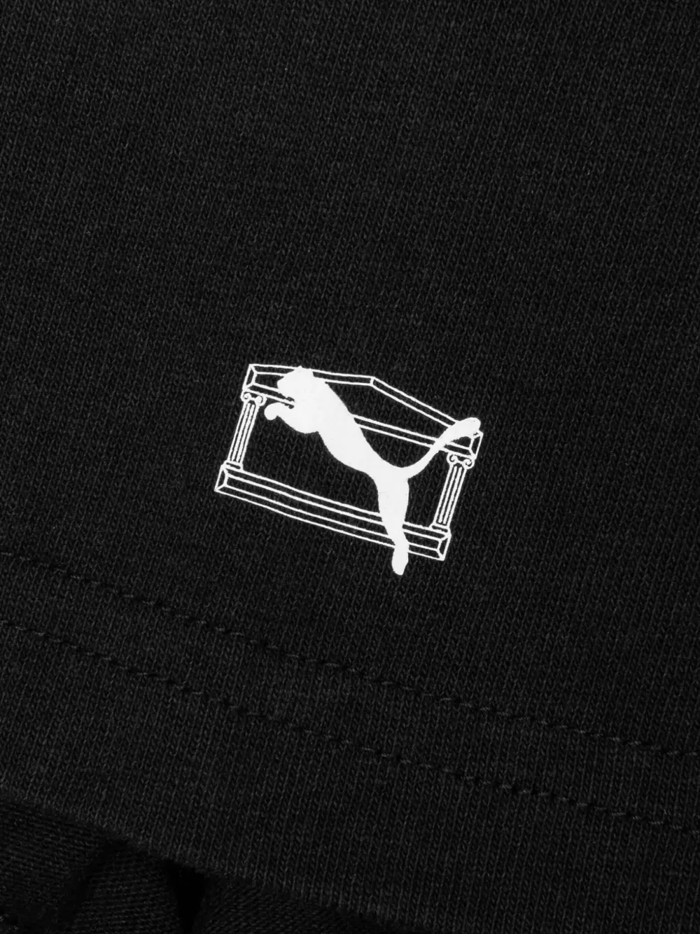 PUMA x Aries T-shirt met grafische print Zwart