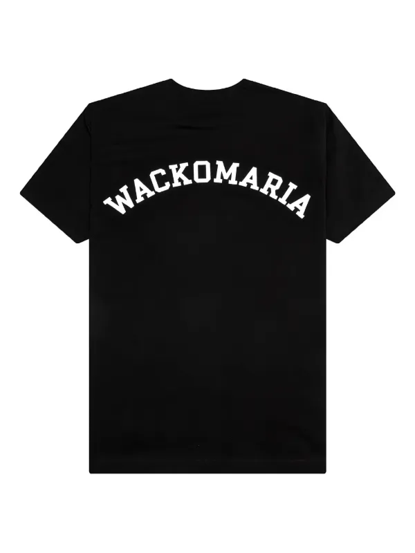 WACKO MARIA ロゴ　バックプリントT 黒 Wacko Maria Mens Washed Heavyweight Crew Neck Tee – Extra Butter