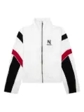 Nahmias panelled zip-up jacket - White