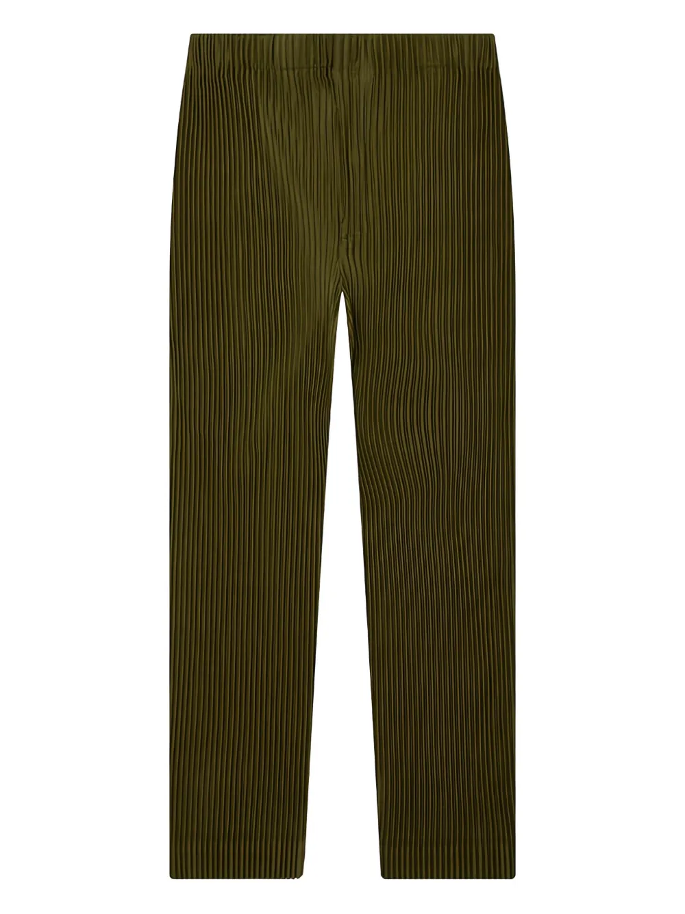 Homme Plissé Issey Miyake Color Pleats pleated trousers - グリーン Homme Plissé Issey Miyake Color Pleats pleated trousers - グリーン