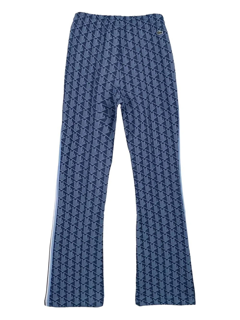 Lacoste Broek met geometrisch patroon - Blauw