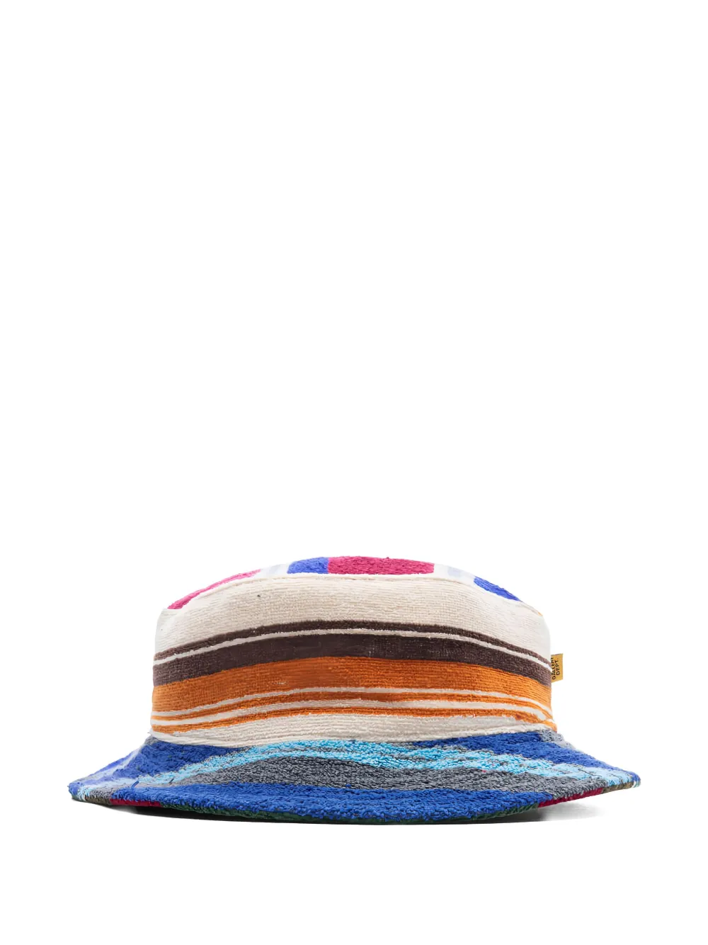 GALLERY DEPT. striped-pattern bucket hat - ニュートラル GALLERY DEPT. striped-pattern bucket hat - ニュートラル