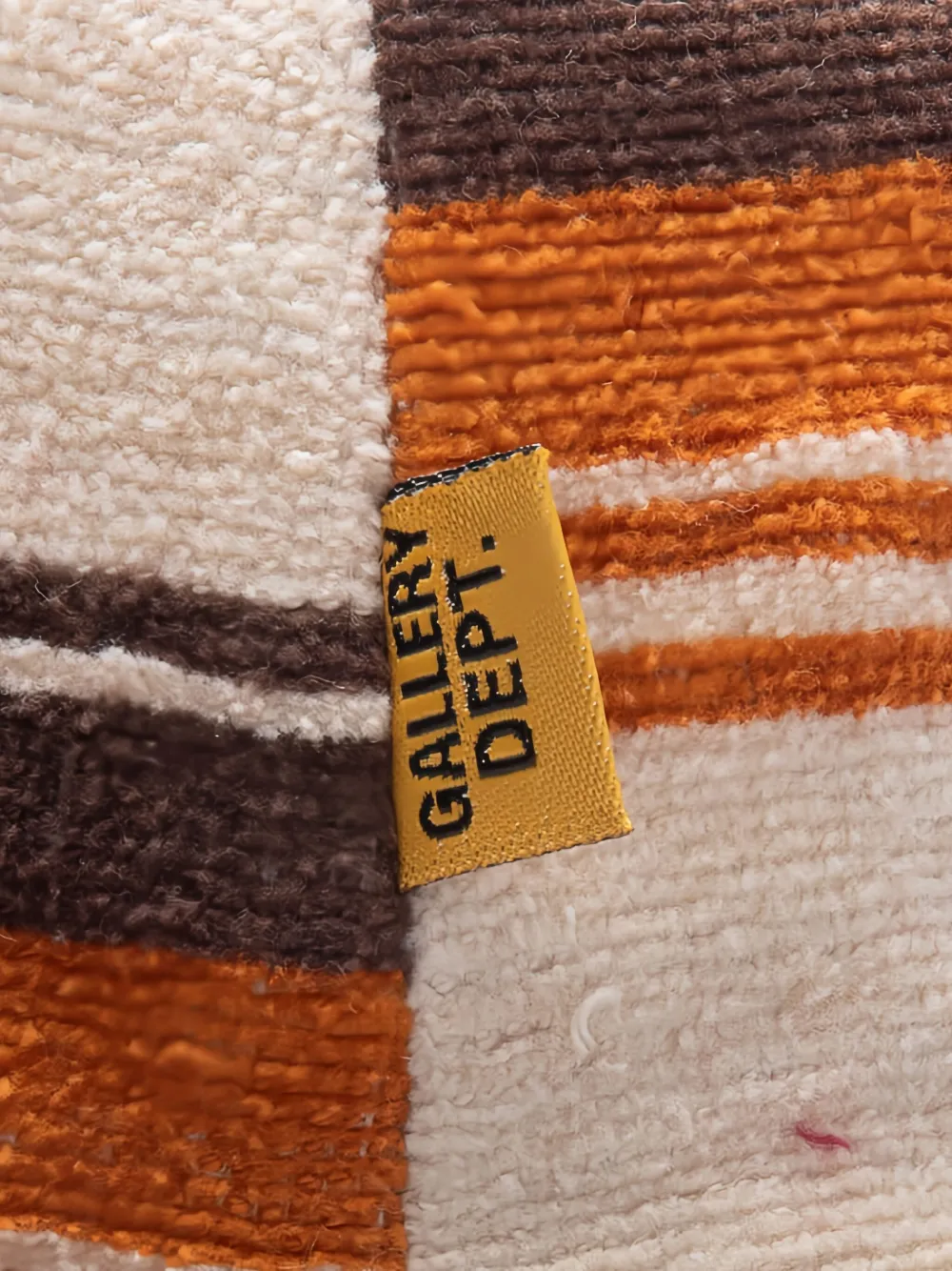 Gallery Dept. Striped-pattern Bucket Hat In Multi