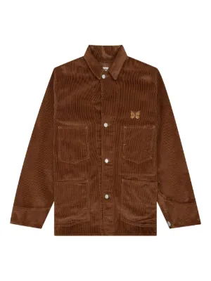 Needles x SMITH'S コーデュロイ シャツジャケット | レッド | FARFETCH JP