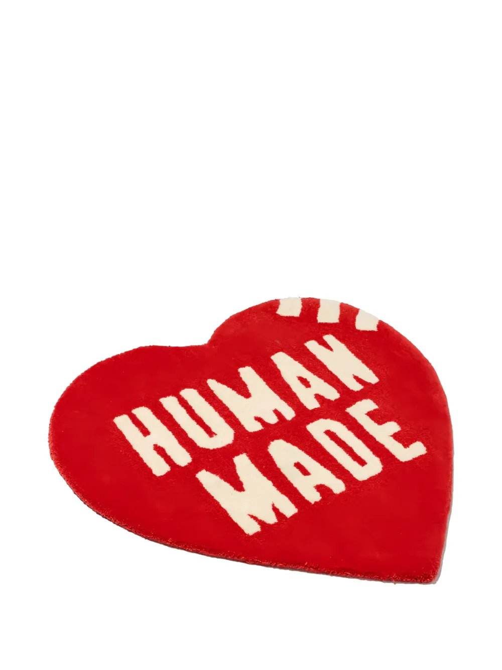 Human Made Heart Rug Medium In Red