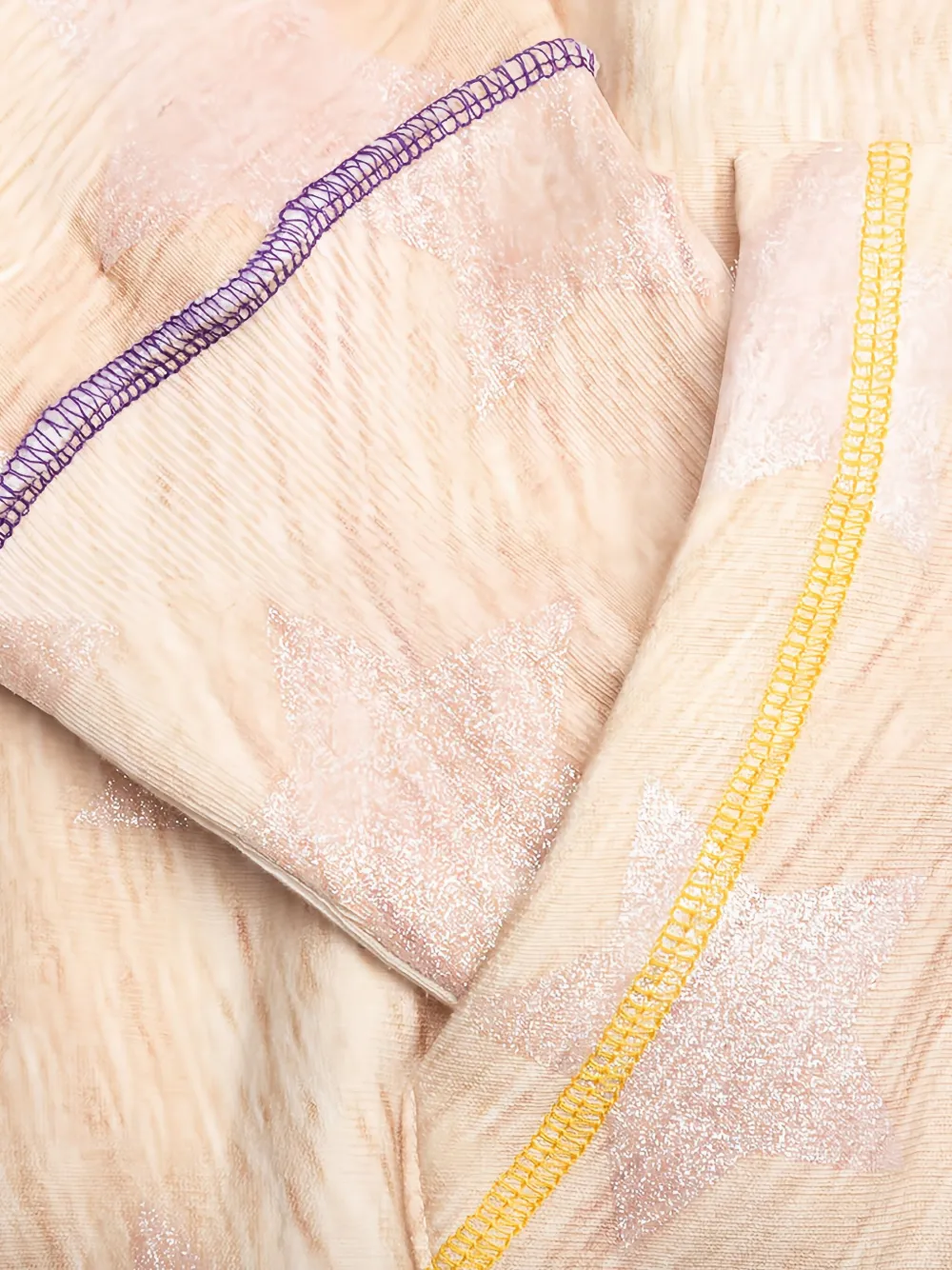 Advisory Board Crystals x LA Lakers hoodie met sterrenprint Beige