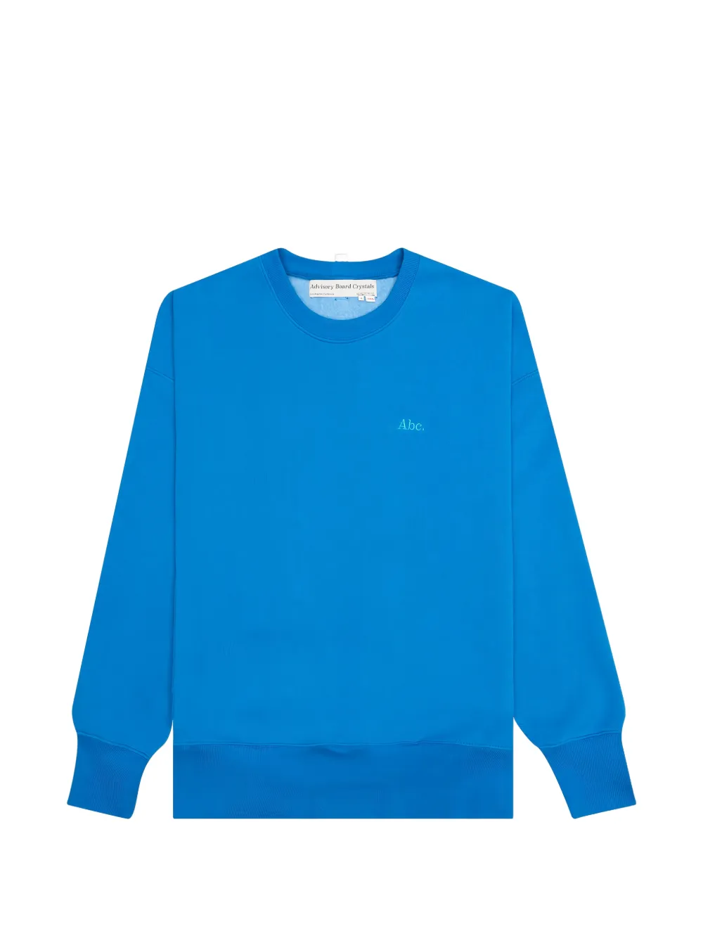 Advisory Board Crystals embroidered-logo sweatshirt - Blu