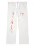 Nahmias P.E. Cherub drawstring track pants - White