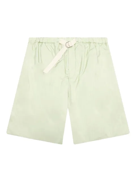 Jil Sander belted pocketed deck shorts