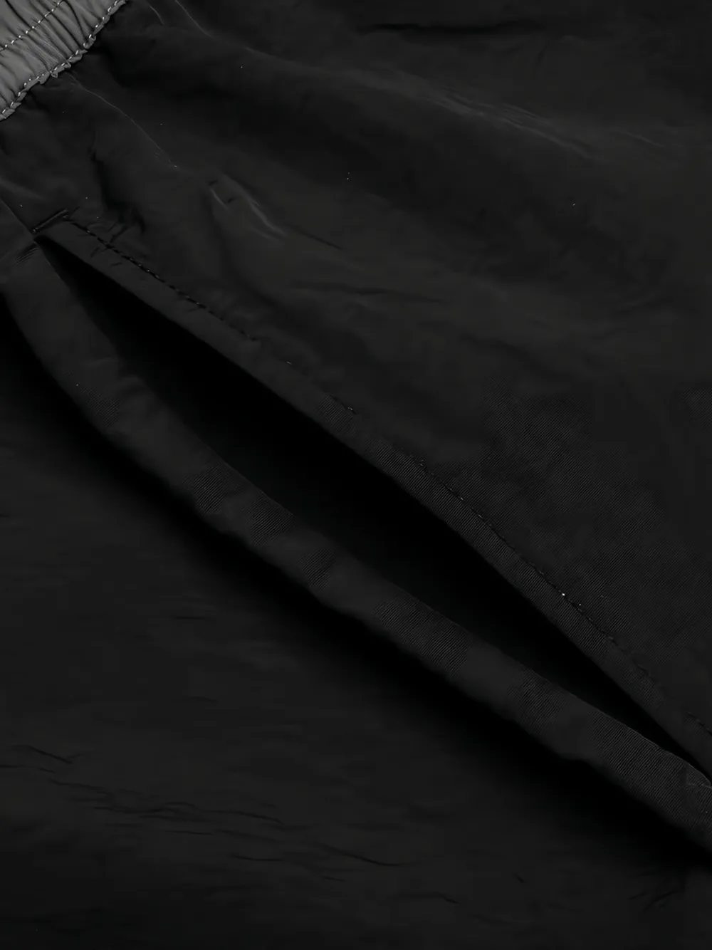 Neighborhood Tweekleurige trainingsshorts Zwart