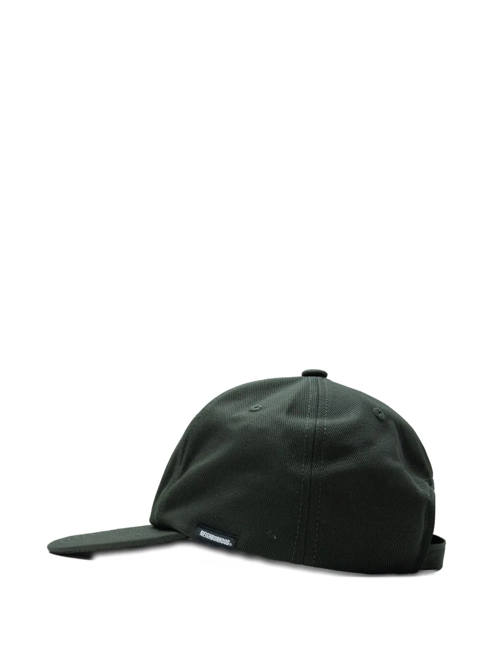 Neighborhood Honkbalpet met monogram Groen