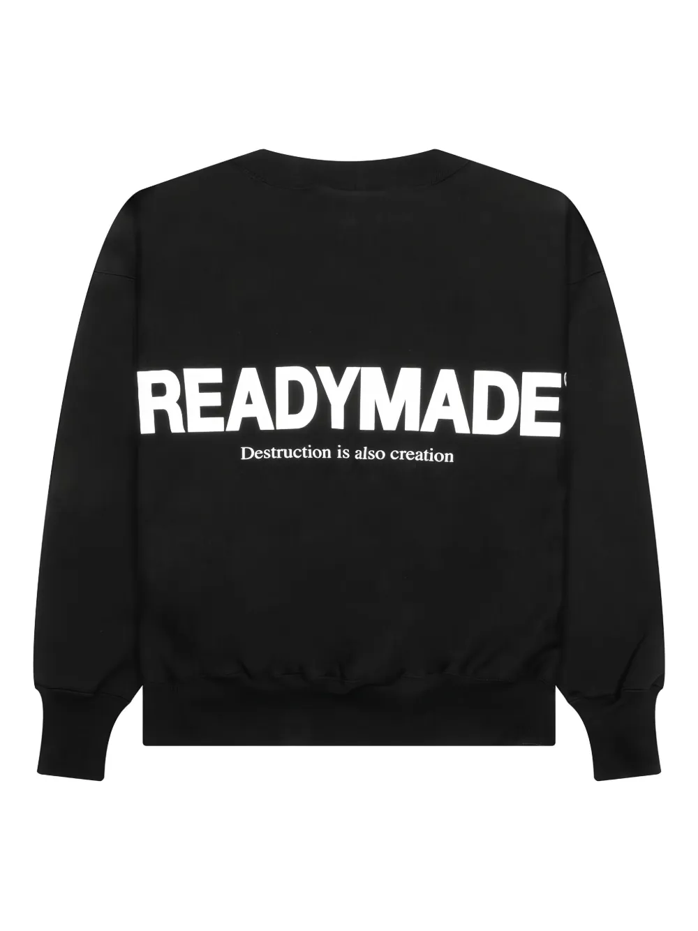 Readymade mock-neck smile sweatshirt | Sweatshirts | Image 2