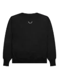 Readymade mock-neck smile sweatshirt - Black