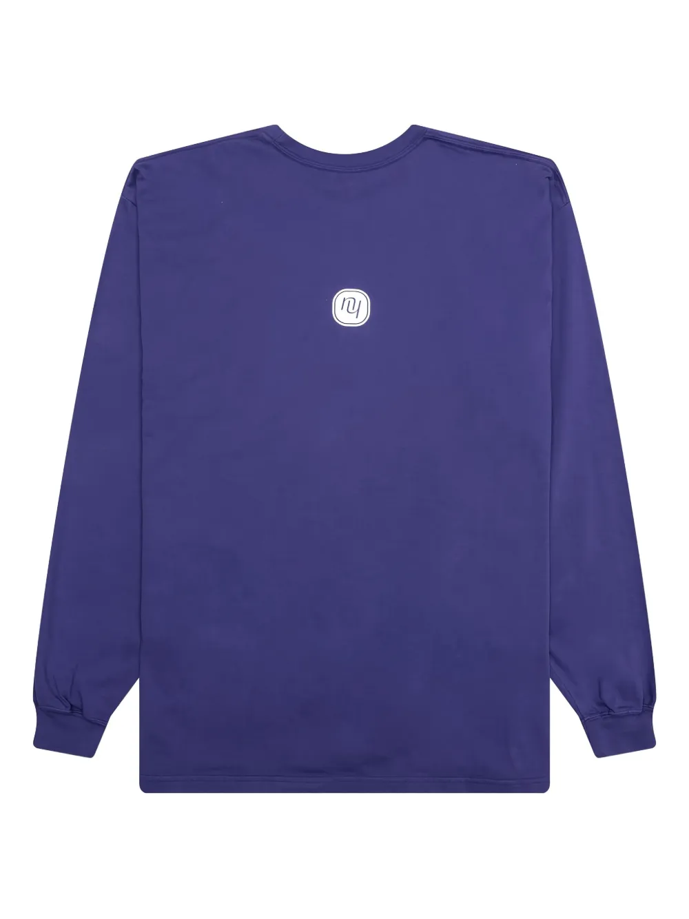 Neighborhood Sweater met logo-reliëf en lange mouwen Blauw