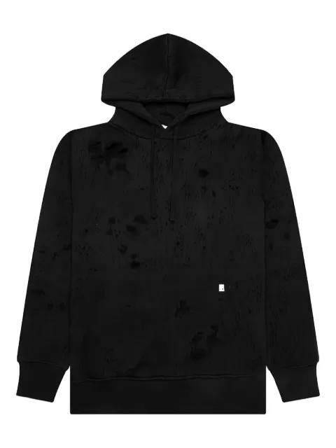 6 MONCLER 1017 ALYX 9SM distressed hoodie