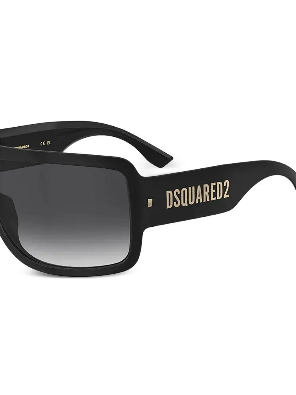 DSQUARED2 EYEWEAR logo rectangle-frame sunglasses | Image 2