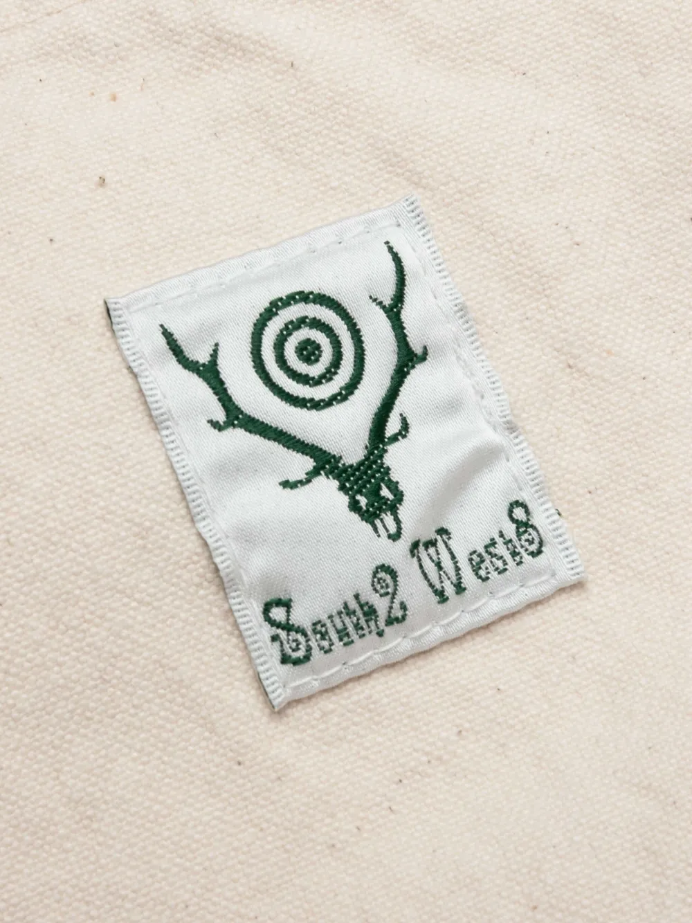 SOUTH2 WEST8 Katoenen canvas overall Beige