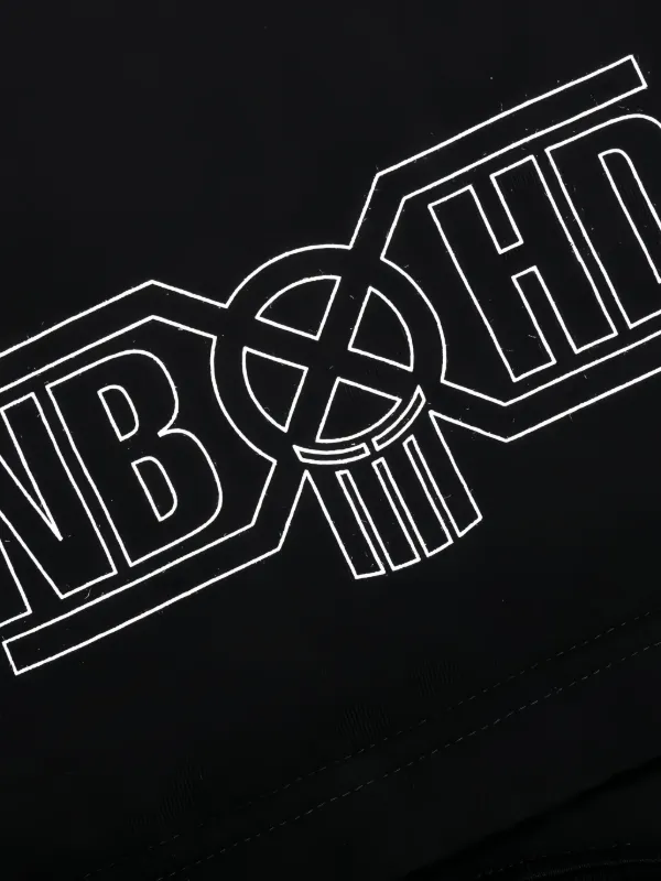 サイズM NEIGHBORHOOD spot スカルロゴTシャツ black Neighborhood スカルロゴ Tシャツ | ブラック | FARFETCH JP