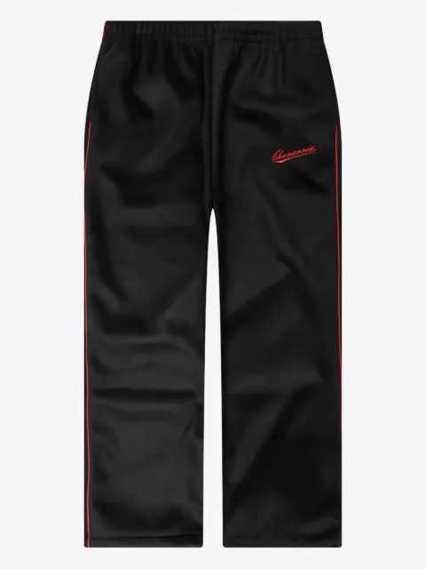 Willy Chavarria pantalones Ruff Rider con rayas laterales