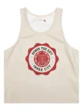 Honor The Gift emblem-patch tank - Neutrals