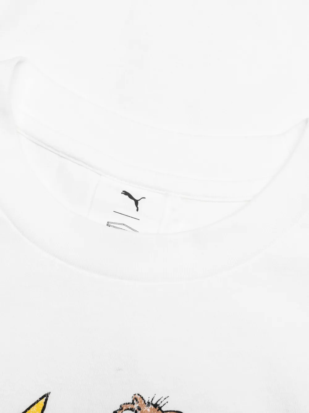 PUMA x Aries T-shirt met ronde hals Wit