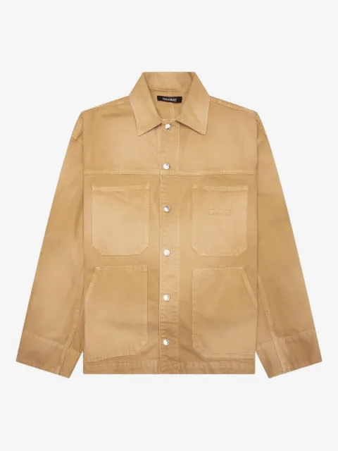 Nahmias logo-appliqué jacket