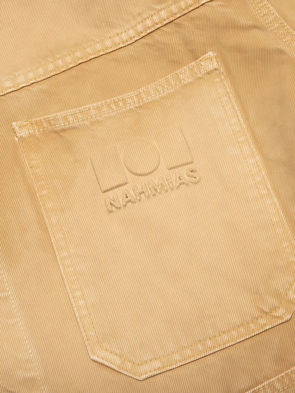 Nahmias Jack met logo-applicatie Geel