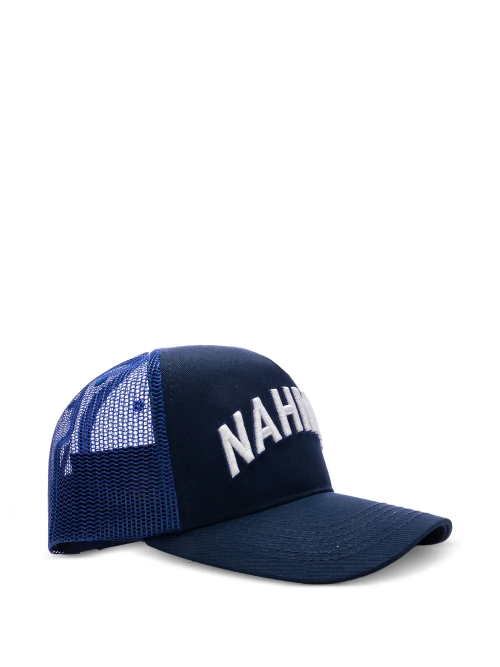 Nahmias Pet met geborduurd logo - Blauw