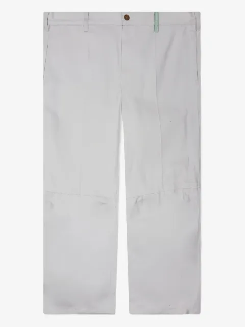 Marni pantalon droit en coton mélangé