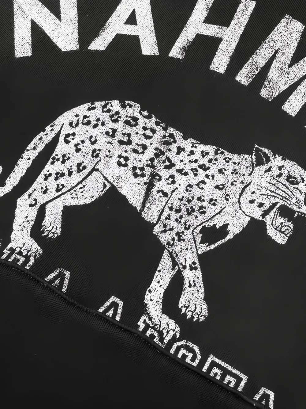 Nahmias Terraestiva hoodie met jaguarprint Zwart