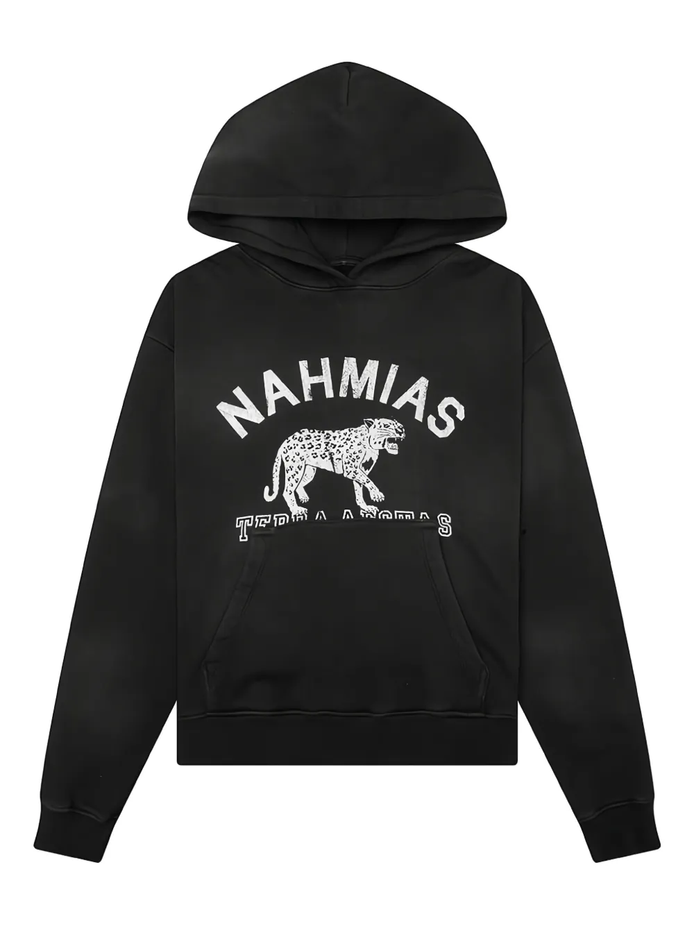 Nahmias Terraestiva jaguar-print hoodie - ブラック Nahmias Terraestiva jaguar-print hoodie - ブラック