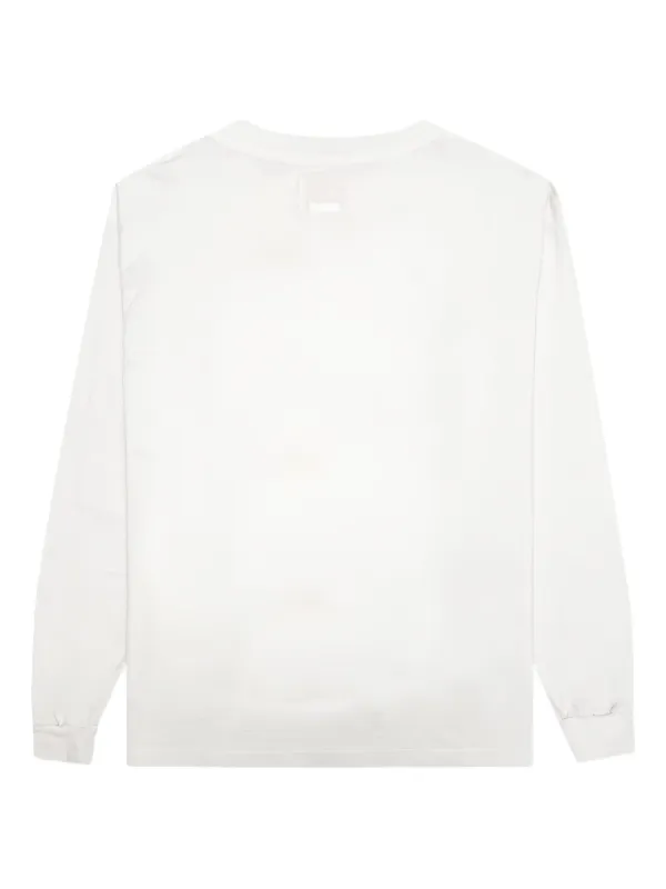 注目■EMOTIONALLY UNAVAILABLE■EU PRINTED LS TEE ホワイト Emotionally-Unavailable-x-