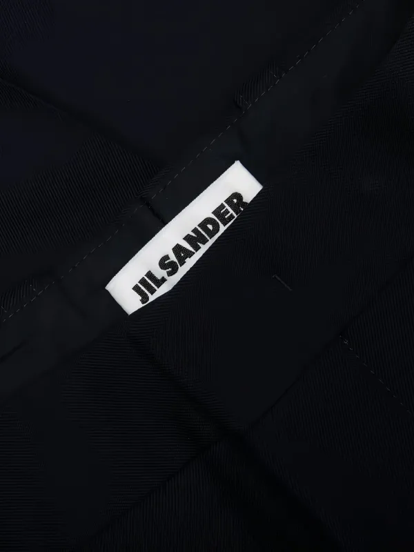 Jil Sander センタープレス パンツ | ブルー | FARFETCH JP