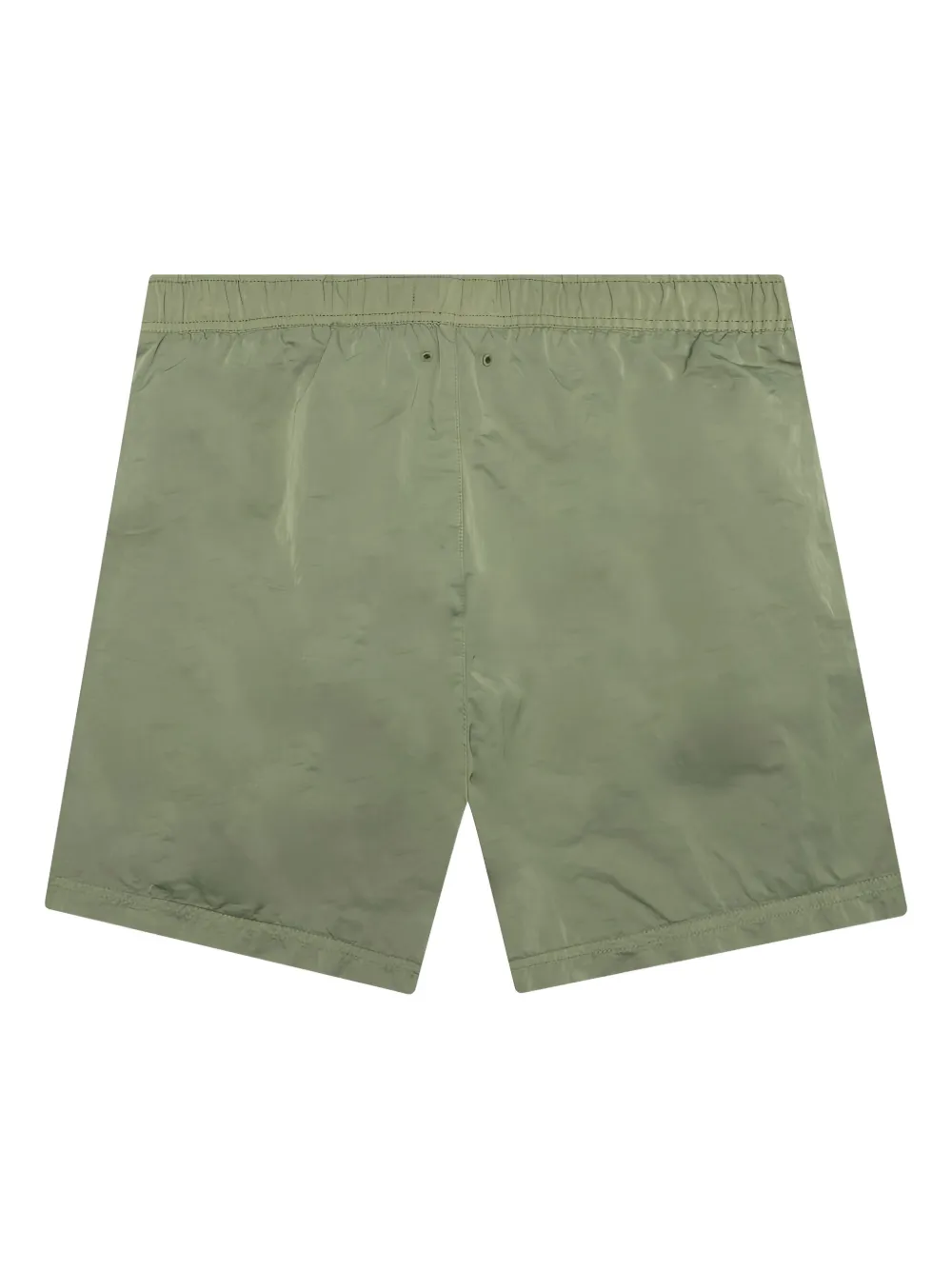 Stone Island Zwembroek met logopatch en elastische tailleband Groen