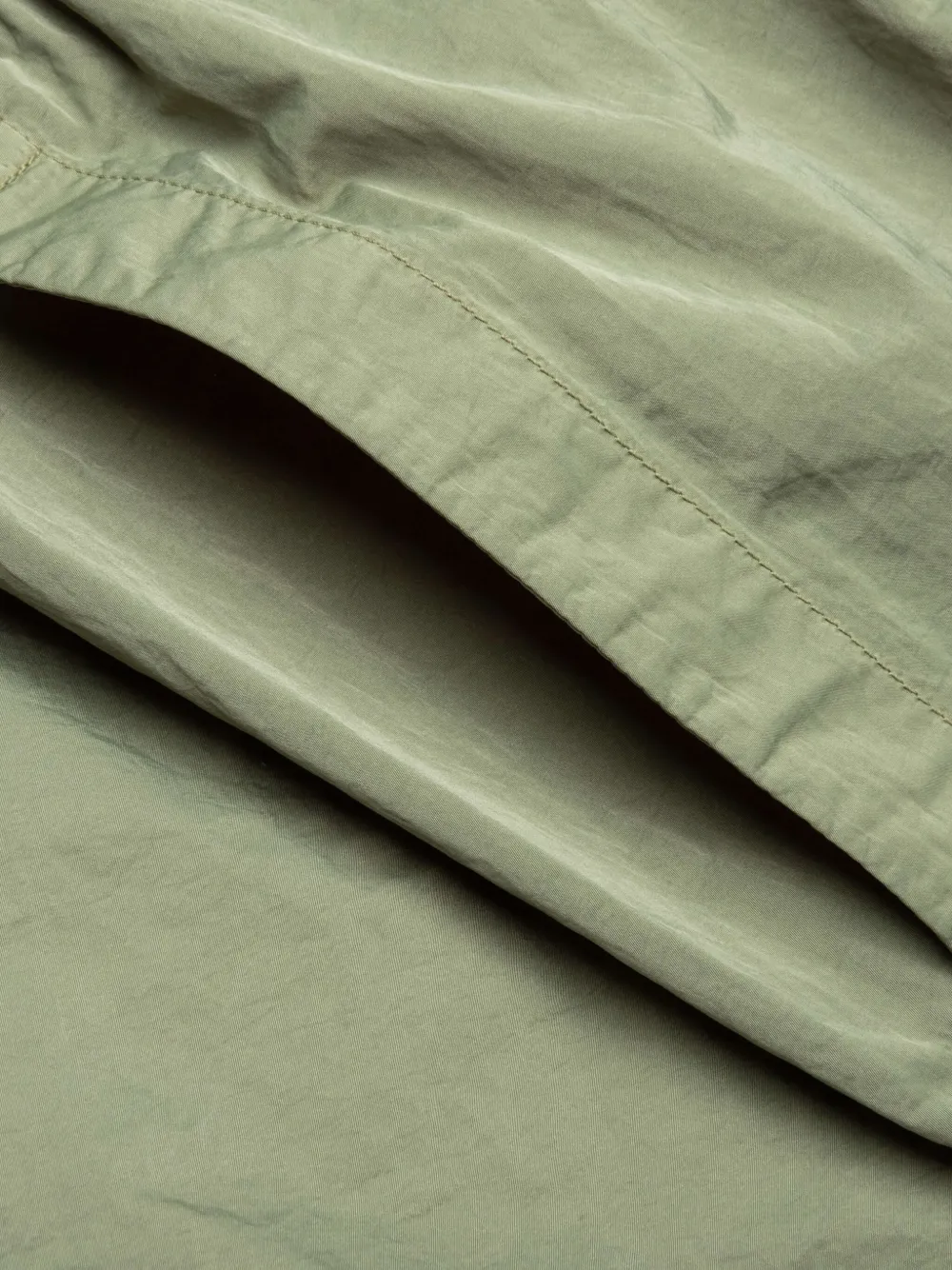 Stone Island Zwembroek met logopatch en elastische tailleband Groen