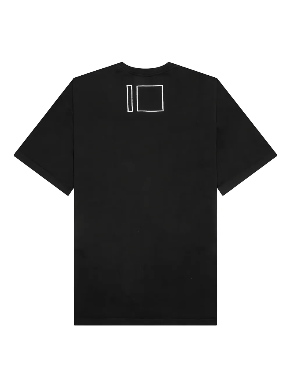 D-R-G-N T-shirt met grafische print - Zwart