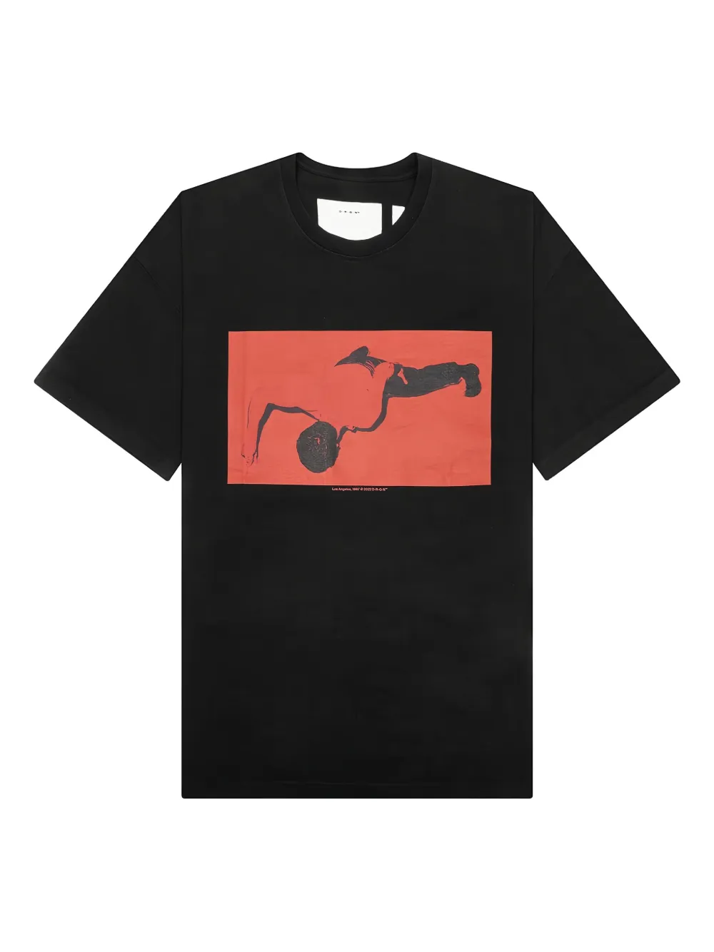 D-R-G-N graphic-print T-shirt - ブラック D-R-G-N graphic-print T-shirt - ブラック